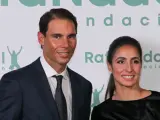 Rafa Nadal publica en redes la primera foto familiar con su hijo y su mujer, Mery Perelló