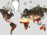 El mapa interactivo muestra el historial de incendios que ha habido en los últimos años.