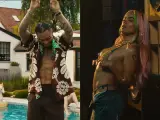 Maluma y Karol G, en el videoclip de 'Tá OK'.
