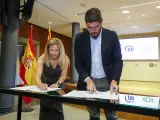 PP y Vox firman a media mañana el pacto que da a Azcón la Presidencia de Aragón.