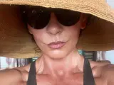Catherine Zeta-Jones con look de playa