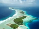 Atolón Majuro en las Islas Marshall