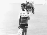Federico Martín Bahamontes, en el Tour de Francia.