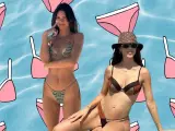 Kendall Jenner y Violeta Mangriñán recurren al truco para llevar el bikini y que quede siempre bien