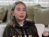 La niña, en el programa 'Nightline', de la cadena ABC en 2018.