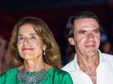 Ana Botella y José María Aznar en Starlite Occident