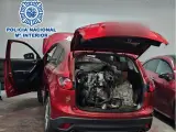 Operación de la Policía Nacional contra ladrones de vehículos de alta gama.