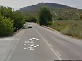 Imagen de la carretera donde se ha producido el accidente en Quesada (Jaén).