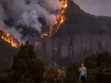 "Hemos visto cosas que no se habían visto en ningún incendio en Canarias": las llamas ya arrasan más de 3.000 hectáreas en Tenerife