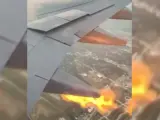 Un avión de la compañía Southwest Airlines, que volaba este jueves hacia la localidad mexicana de Cancún, tuvo que regresar al aeropuerto de origen, en Houston (EE UU), tan sólo 30 minutos después del despegue tras incendiarse uno de sus motores.