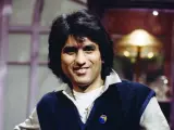 Toto Cutugno, italienischer Sänger und Songschreiber, singt bei einem Auftritt in der Show "Buona Sera, Italia", Deutschland 1984.