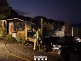 Una niña de 8 años muere al incendiarse un bungalow en un camping de Montblanc
