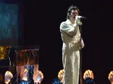 El cantante Harry Styles, durante un concierto.