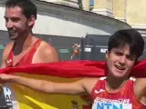 María Pérez y Álvaro Martín, campeones mundiales de 35 km tras ganar el oro en los 20.