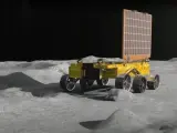 El rover Pragyan ya ha comenzado a desplazarse por el polo sur lunar, donde deberá realizar una serie de experimentos durante dos semanas.