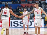 España en su primer partido del Mundial de Baloncesto