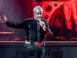 Till Lindemann, cantante de Rammstein, en un concierto de Dusseldorf (Alemania) en 2022.
