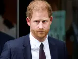El Príncipe Harry durante una visita a Londres, en junio de 2023.