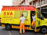 Ambulancia en Valencia.