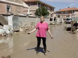 Efecto de las inundaciones en Villamanta provocada por la DANA