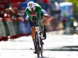 El ciclista italiano Filippo Ganna (INEOS Grenadiers) ha vencido en la décima etapa de La Vuelta 23, una contrarreloj disputada sobre 25,8 kilómetros con salida y llegada en Valladolid @SPRINTCYCLING/LA VUELTA 05/9/2023