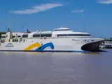 El ferry HSC Francisco es el más rápido del mundo.