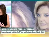 Los colaboradores de 'El programa del verano' despiden a María Teresa Campos.