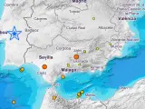 Terremotos en Andalucía