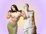 Rosalía posa a lo 'Venus de Milo' para una portada de revista