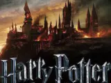 Detalle de uno de los carteles de 'Harry Potter y las reliquias de la muerte - parte 2'