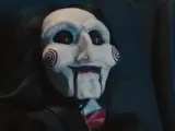 Jigsaw en el anuncio promocional de 'Saw X' en los cines AMC