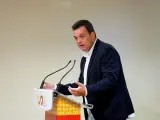 El presidente del Consejo Superior de Deportes (CSD), Víctor Francos, durante la presentación de la Semana Europea del Deporte.