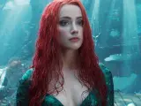 Amber Heard como Mera en 'Aquaman'