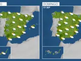La formación de una borrasca fría aislada en el oeste peninsular hará que la lluvia vaya a más entre el viernes y el domingo en España.