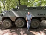 Foto del tanque español en el Ukraine Weapons Tracker