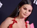 Selena Gomez, durante la alfombra roja de los MTV VMAs 2023.