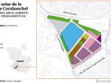 Plan de urbanismo de la vieja cárcel de Carabanchel.