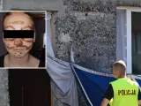 La policia local de Czerniki (Polonia) inspecciona la casa donde tres bebés han sido hallados muertos en el sótano. Arriba a la izquierda, Paulina Gierasik.