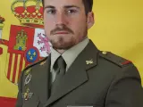 Adrián Roldán Marín, el militar fallecido.