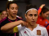 Vero Boquete en su etapa como jugadora de la selección española.