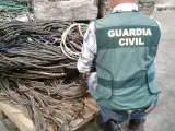 Detenido por robar 270 kilos de cable de cobre en una subestación eléctrica de Hospital de Órbigo (León)