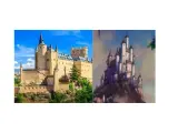 El castillo de la película 'Blanca Nieves y los Siete Enanitos' se inspiró en el Alcázar de Segovia.