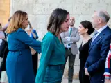 Un tenso encuentro entre la ministra de igualdad, Irene Montero, y Marta Fernández, presidenta de las Corte de Aragón, ha sido el momento protagonista de la mañana de este jueves en la ciudad cortesina.