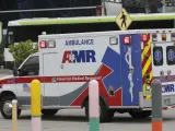 Ambulancia en Miami, Florida, en foto de archivo.
