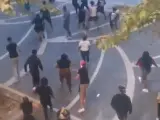 Brutal pelea en Manresa (Barcelona)