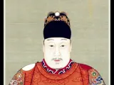 Retrato del emperador Shenzong de la dinastía Ming de China.