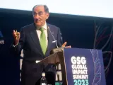 El presidente de Iberdrola, Ignacio Galán, en el GSG Global Impact Summit.
