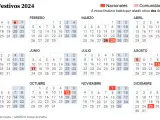 Calendario laboral 2024 de Ceuta.