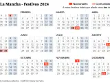 Calendario laboral Castilla-La Mancha 2024