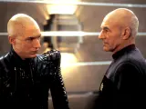 Tom Hardy y Patrick Stewart coincidieron en 'Star Trek: Nemesis'